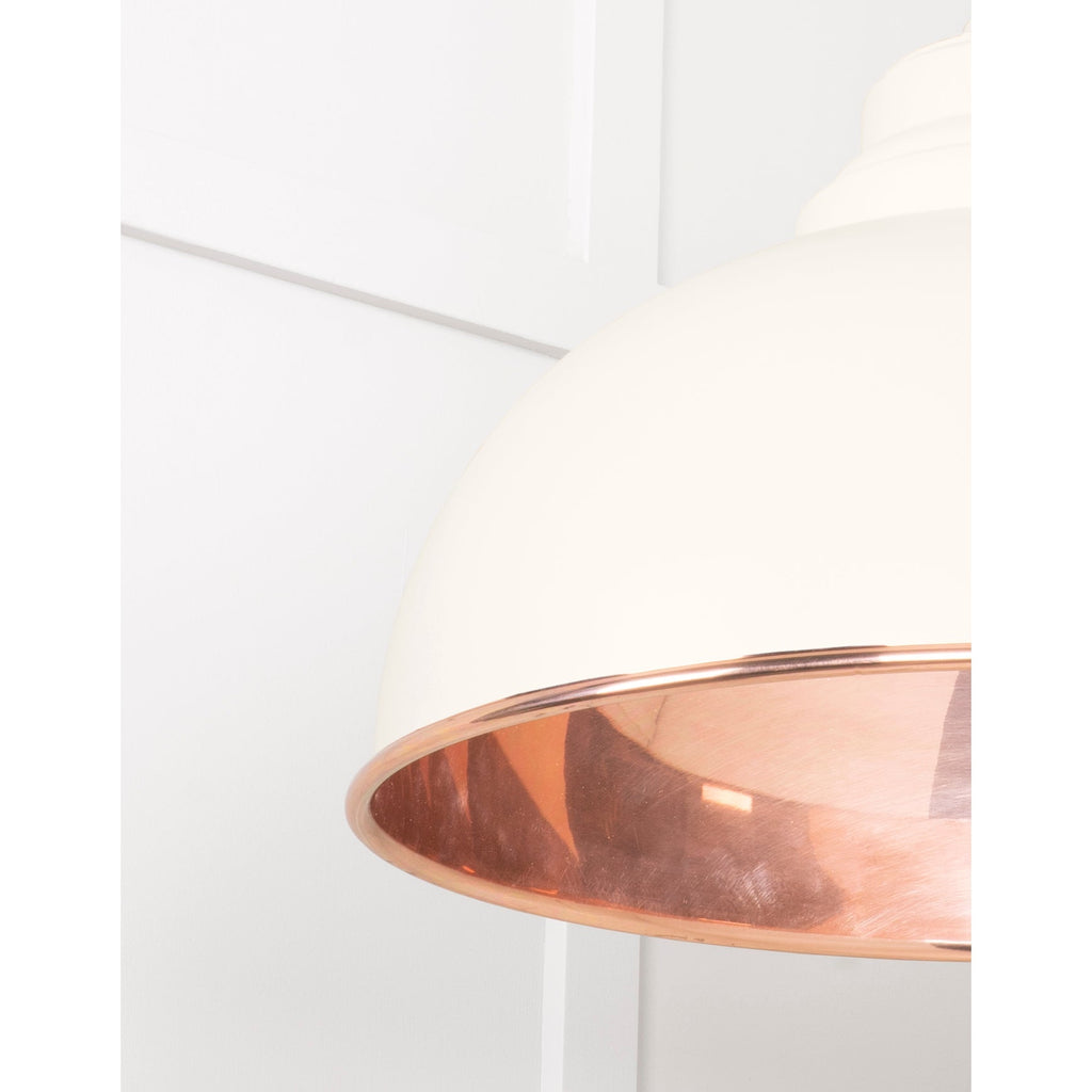 Smooth Copper Harborne Pendant in Teasel | From The Anvil