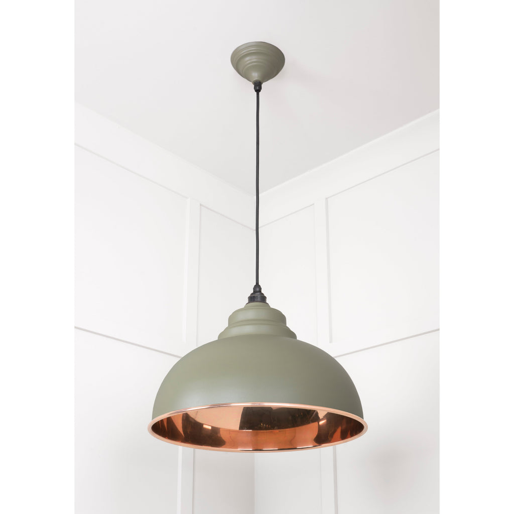 Smooth Copper Harborne Pendant in Tump | From The Anvil-Harborne-Yester Home