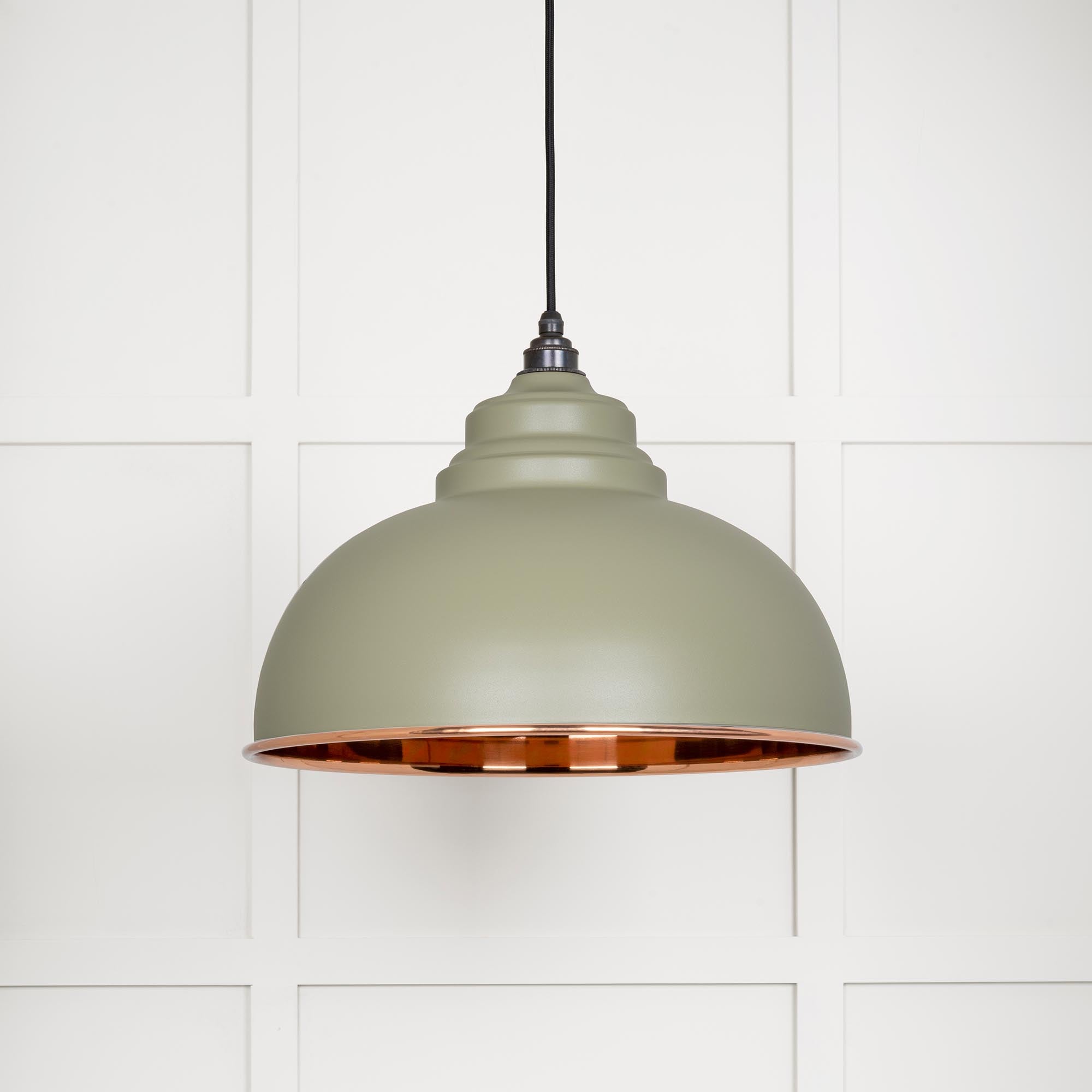 Smooth Copper Harborne Pendant in Tump | From The Anvil - Harborne - From The Anvil - Yester Home
