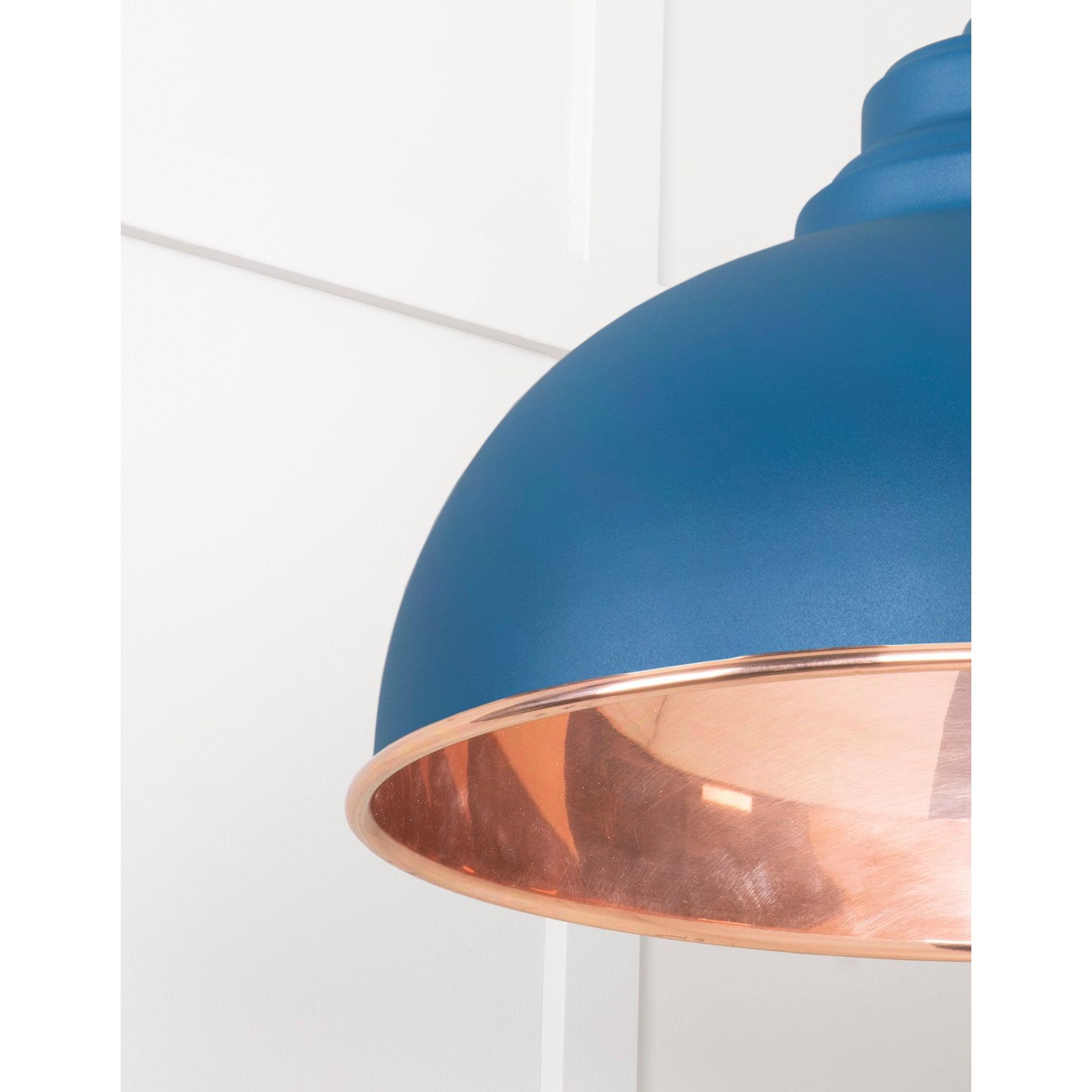 Smooth Copper Harborne Pendant in Upstream | From The Anvil-Harborne-Yester Home