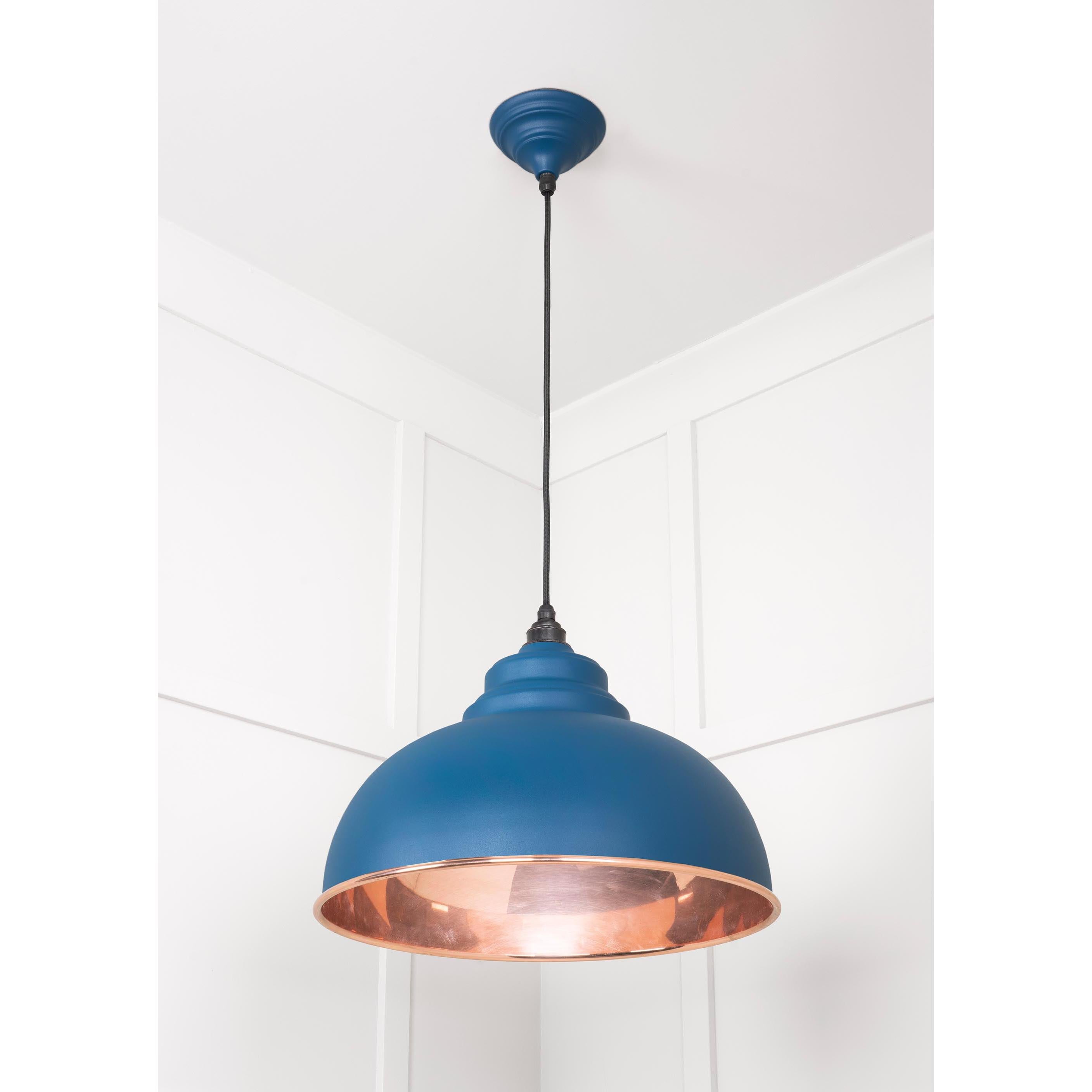 Smooth Copper Harborne Pendant in Upstream | From The Anvil - Harborne - From The Anvil - Yester Home