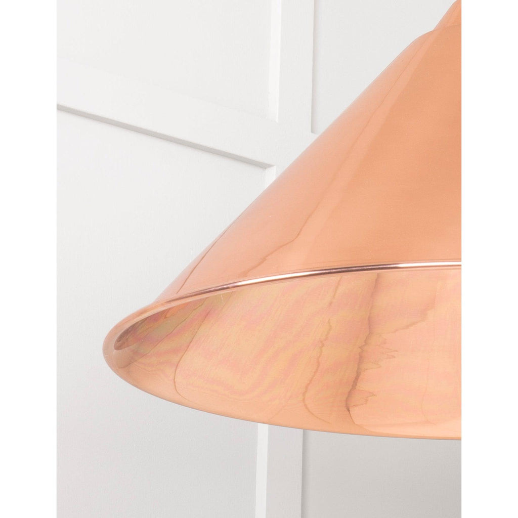 Smooth Copper Hockley Pendant | From The Anvil
