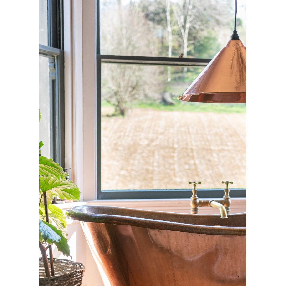 Smooth Copper Hockley Pendant | From The Anvil-Hockley-Yester Home