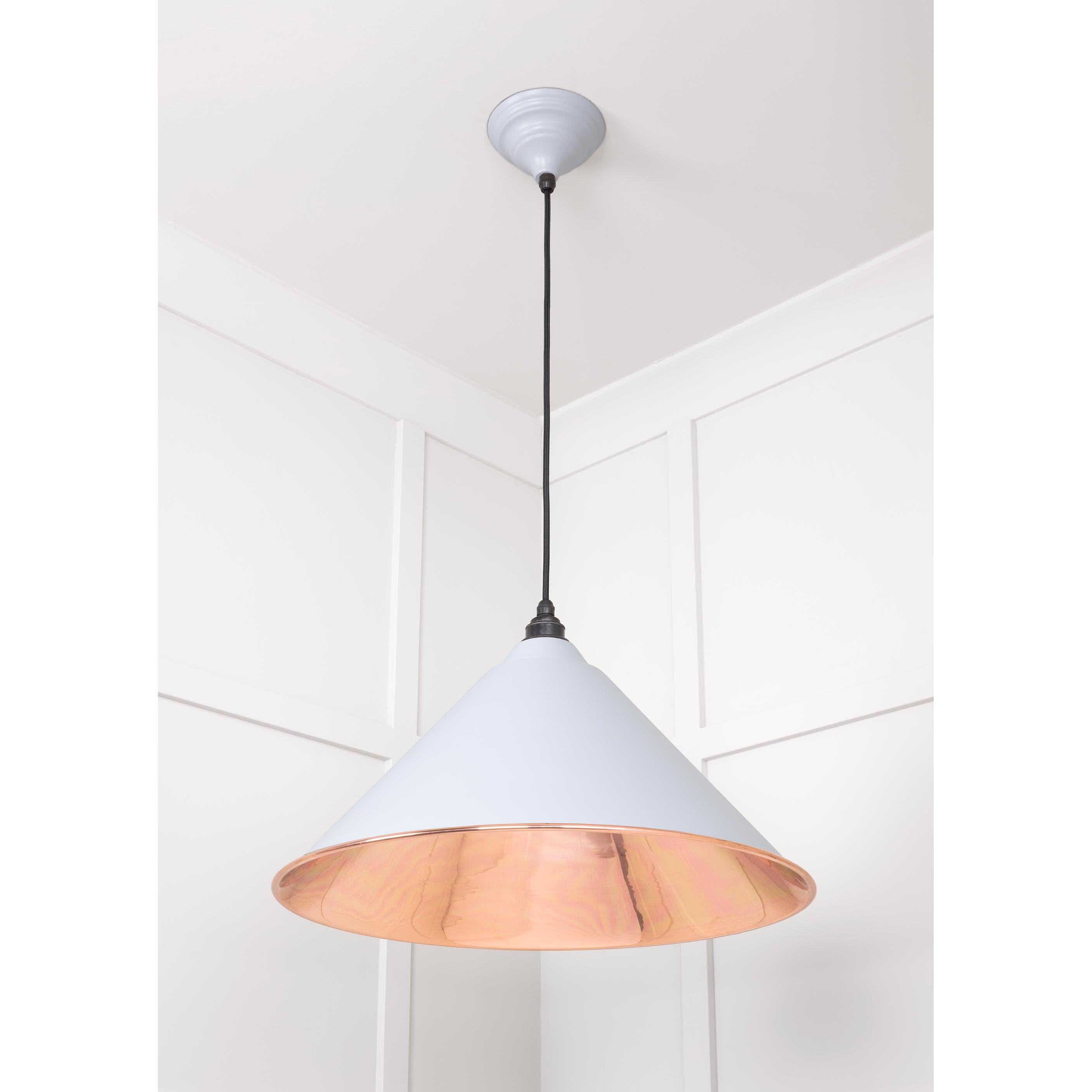 Smooth Copper Hockley Pendant in Birch | From The Anvil - Hockley - From The Anvil - Yester Home