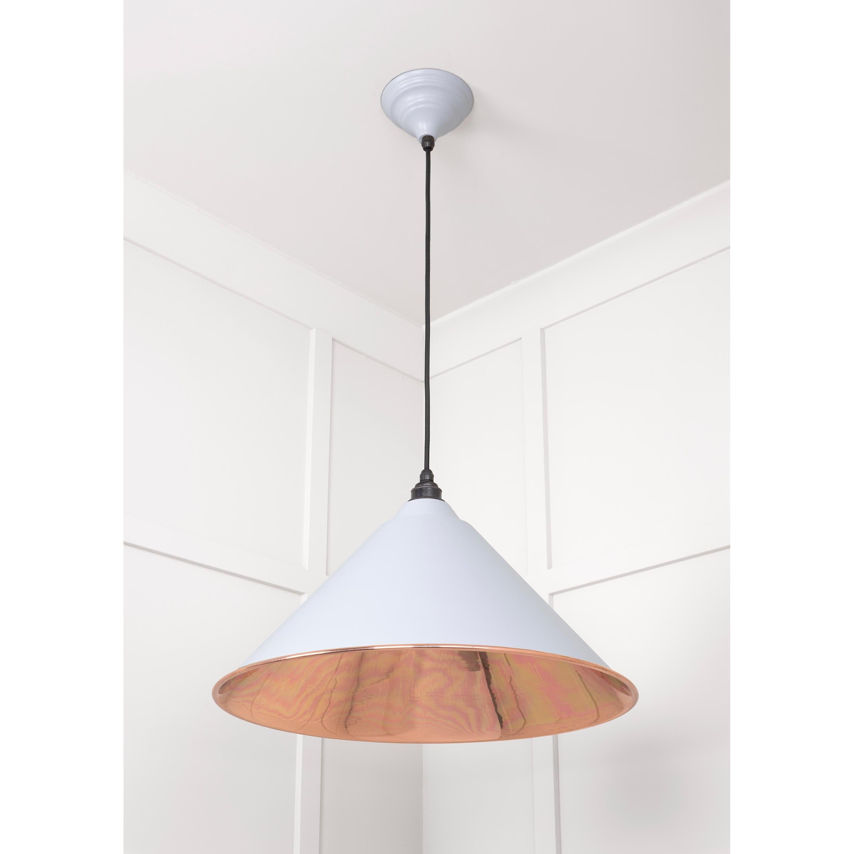Smooth Copper Hockley Pendant in Birch | From The Anvil - Hockley - From The Anvil - Yester Home