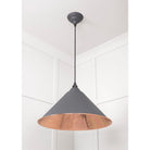 Smooth Copper Hockley Pendant in Bluff | From The Anvil-Hockley-Yester Home