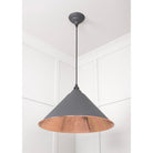 Smooth Copper Hockley Pendant in Bluff | From The Anvil - Hockley - From The Anvil - Yester Home