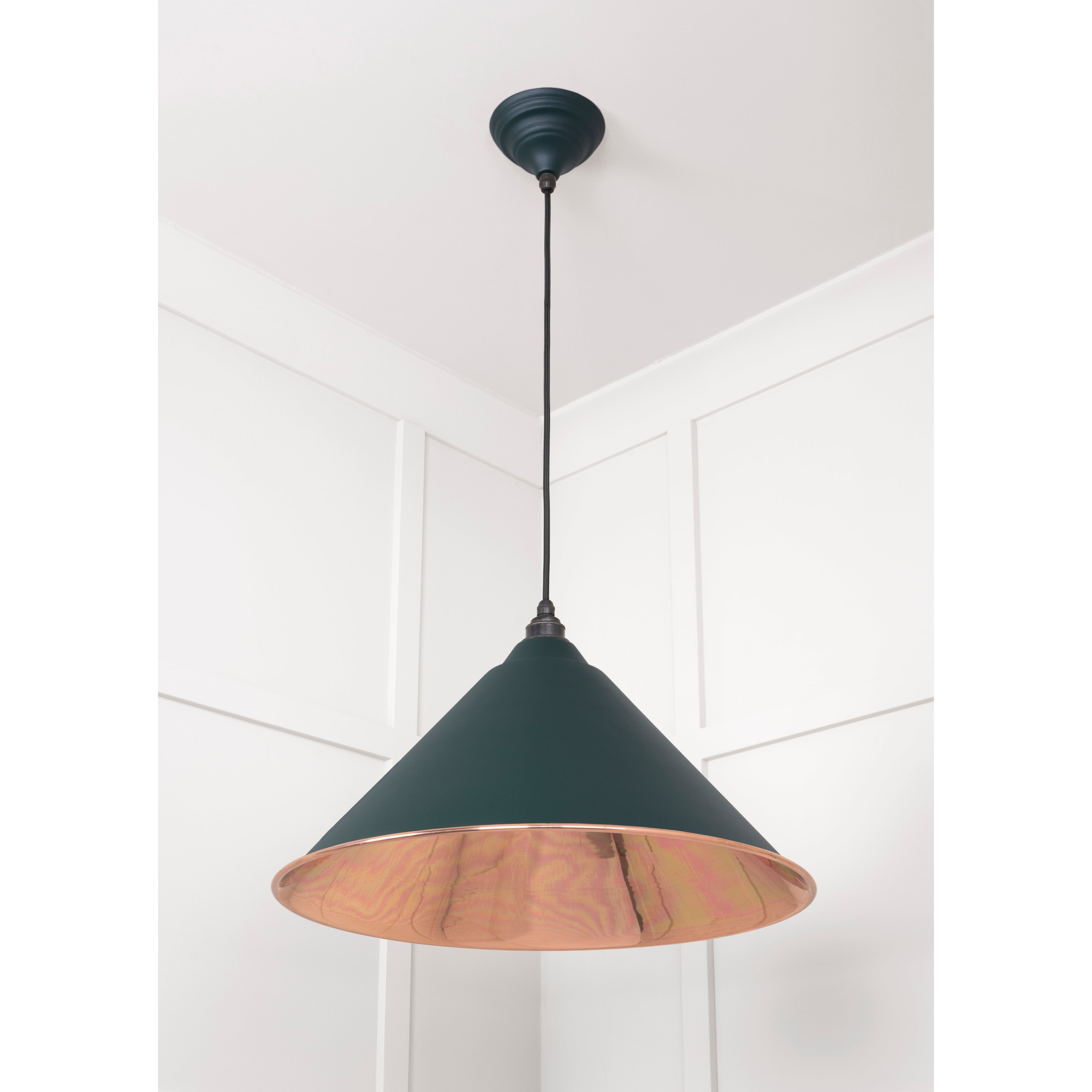 Smooth Copper Hockley Pendant in Dingle | From The Anvil-Hockley-Yester Home