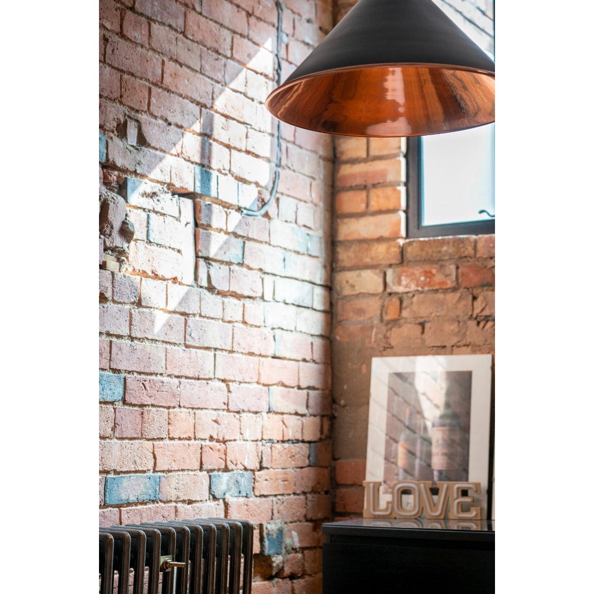 Smooth Copper Hockley Pendant in Dusk | From The Anvil-Hockley-Yester Home
