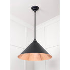 Smooth Copper Hockley Pendant in Elan Black | From The Anvil - Hockley - From The Anvil - Yester Home