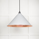 Smooth Copper Hockley Pendant in Flock | From The Anvil - Hockley - From The Anvil - Yester Home