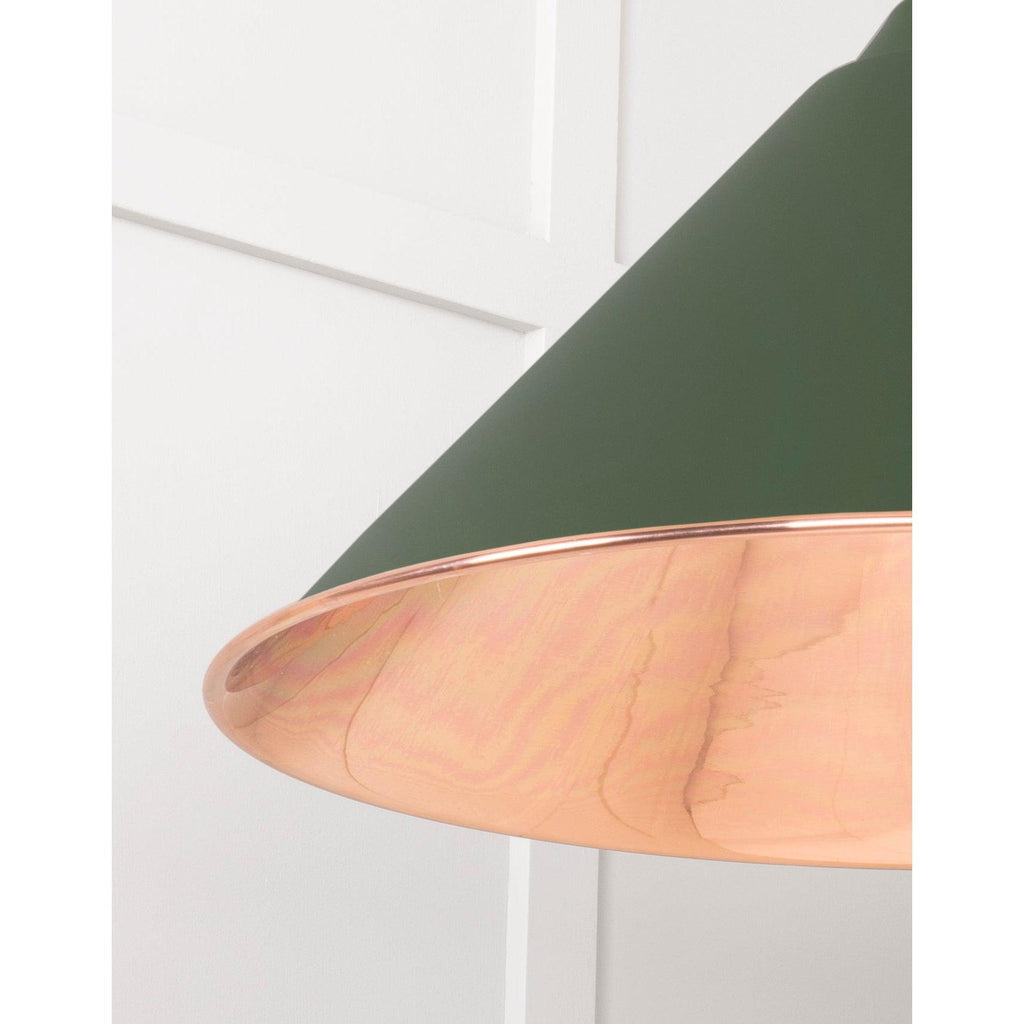 Smooth Copper Hockley Pendant in Heath | From The Anvil
