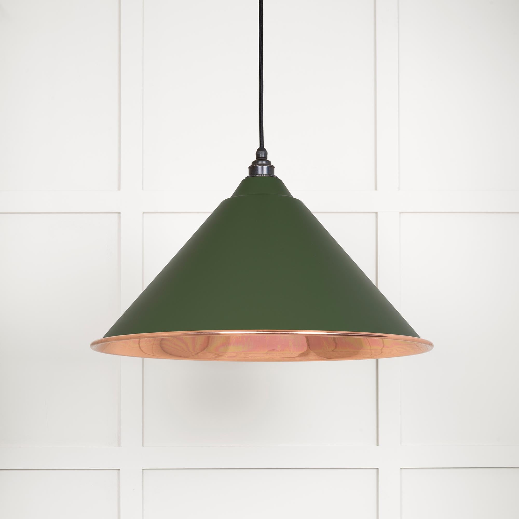 Smooth Copper Hockley Pendant in Heath | From The Anvil - Hockley - From The Anvil - Yester Home