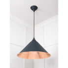 Smooth Copper Hockley Pendant in Soot | From The Anvil - Hockley - From The Anvil - Yester Home