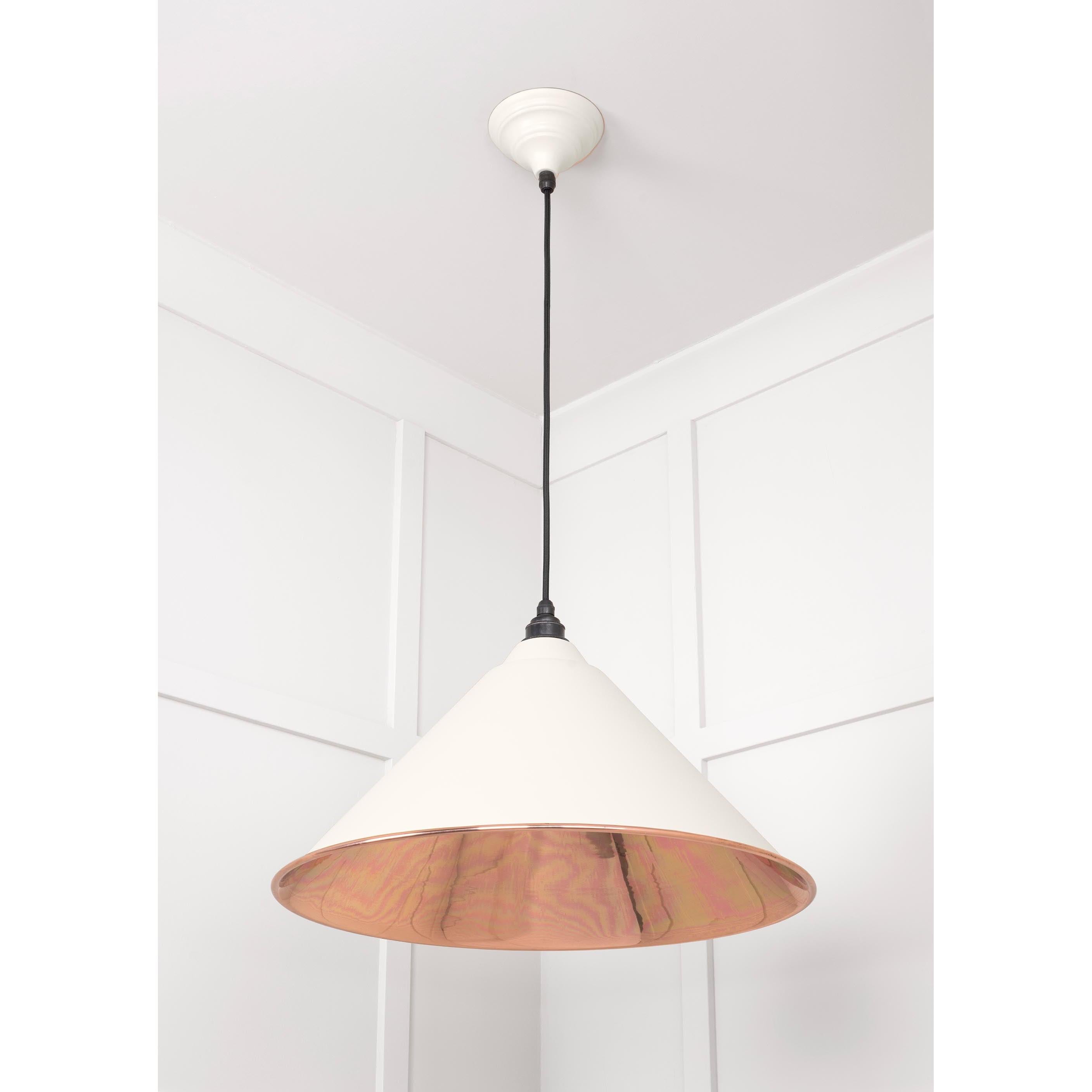 Smooth Copper Hockley Pendant in Teasel | From The Anvil - Hockley - From The Anvil - Yester Home
