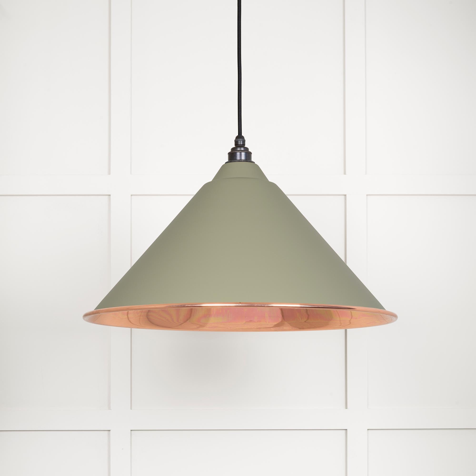 Smooth Copper Hockley Pendant in Tump | From The Anvil - Hockley - From The Anvil - Yester Home