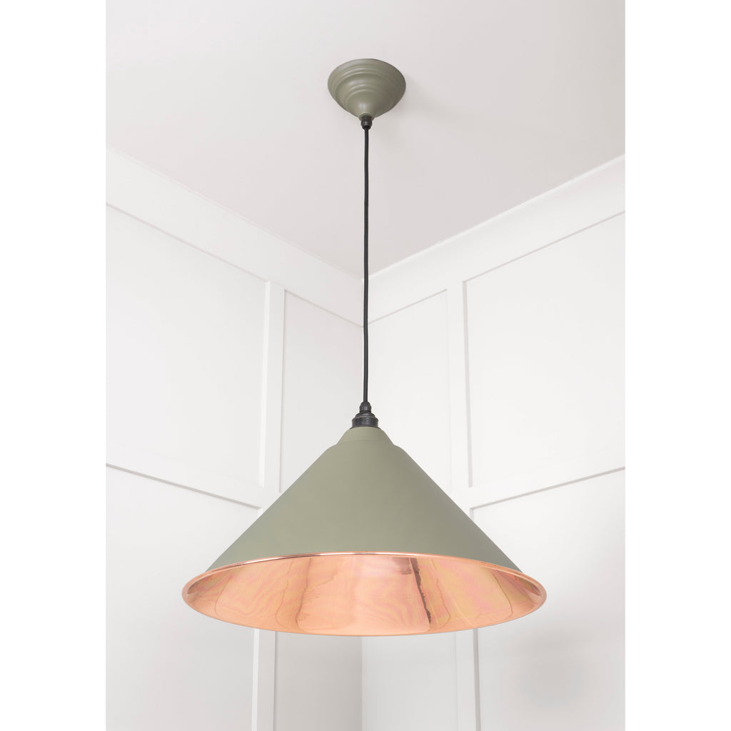 Smooth Copper Hockley Pendant in Tump | From The Anvil