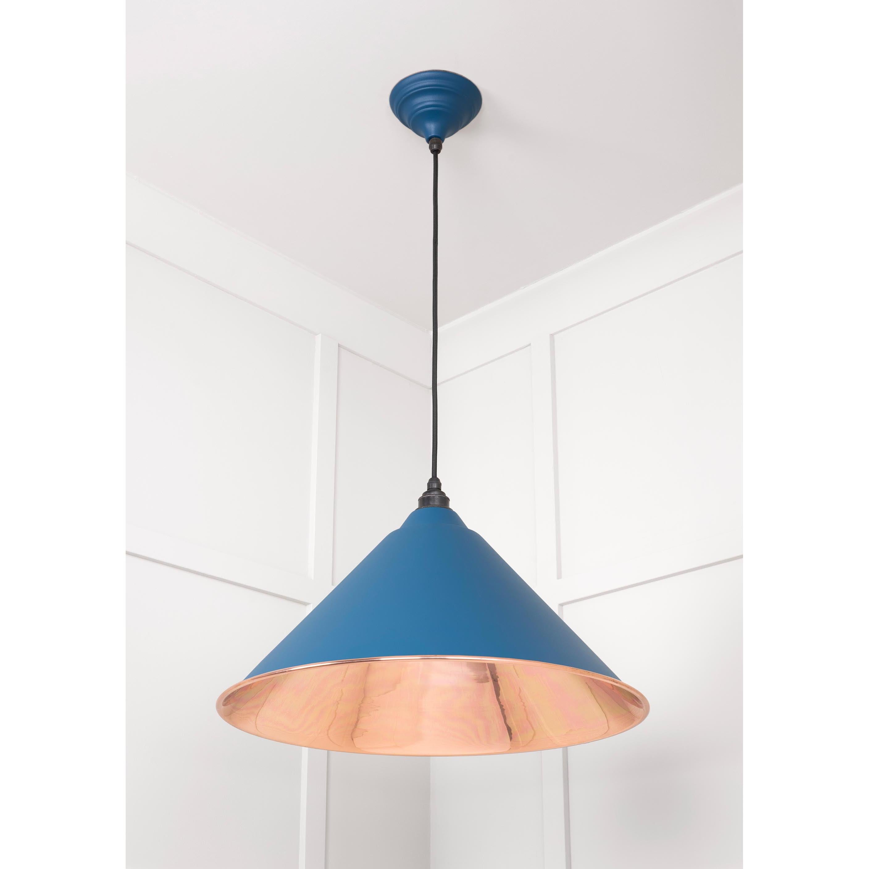 Smooth Copper Hockley Pendant in Upstream | From The Anvil - Hockley - From The Anvil - Yester Home