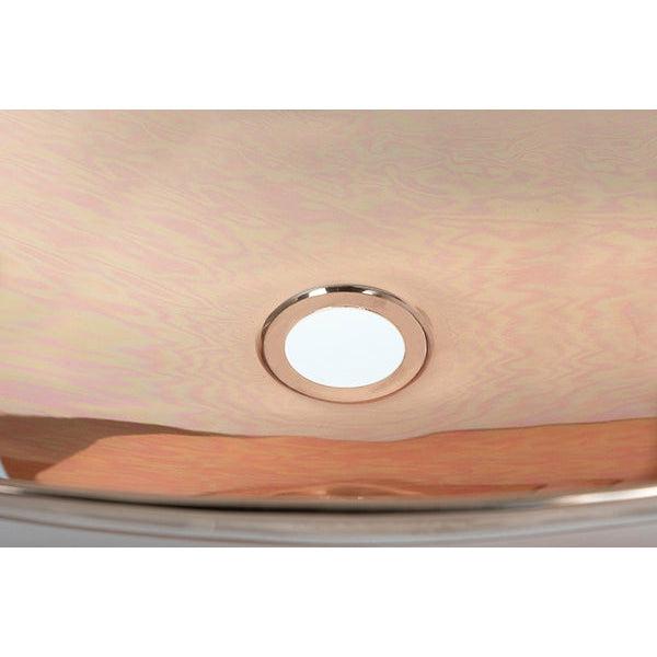 Smooth Copper Oval Sink | From The Anvil