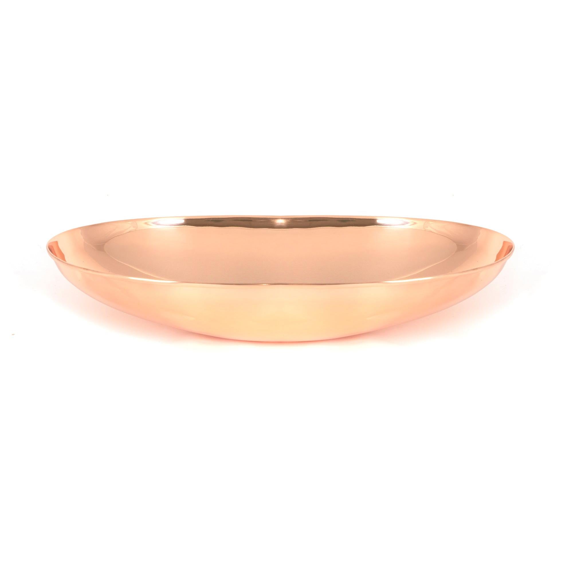 Smooth Copper Oval Sink | From The Anvil - Sinks - From The Anvil - Yester Home