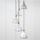 Smooth Nickel Brindley Cluster Pendant in Birch | From The Anvil - Cluster Pendants - From The Anvil - Yester Home