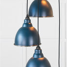 Smooth Nickel Brindley Cluster Pendant in Dusk | From The Anvil - Cluster Pendants - From The Anvil - Yester Home