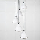 Smooth Nickel Brindley Cluster Pendant in Flock | From The Anvil-Cluster Pendants-Yester Home