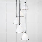 Smooth Nickel Brindley Cluster Pendant in Flock | From The Anvil-Cluster Pendants-Yester Home