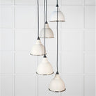 Smooth Nickel Brindley Cluster Pendant in Teasel | From The Anvil-Cluster Pendants-Yester Home
