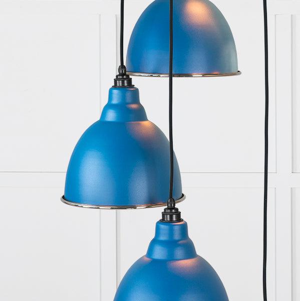 Smooth Nickel Brindley Cluster Pendant in Upstream | From The Anvil-Cluster Pendants-Yester Home