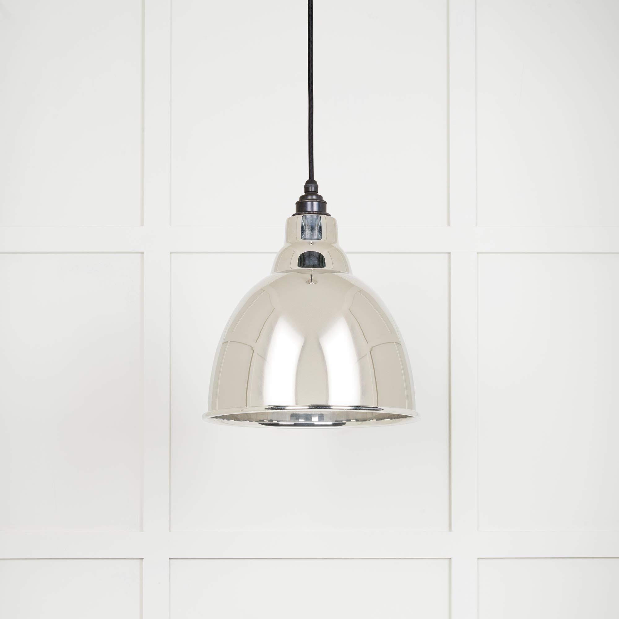 Smooth Nickel Brindley Pendant | From The Anvil - Brindley - From The Anvil - Yester Home