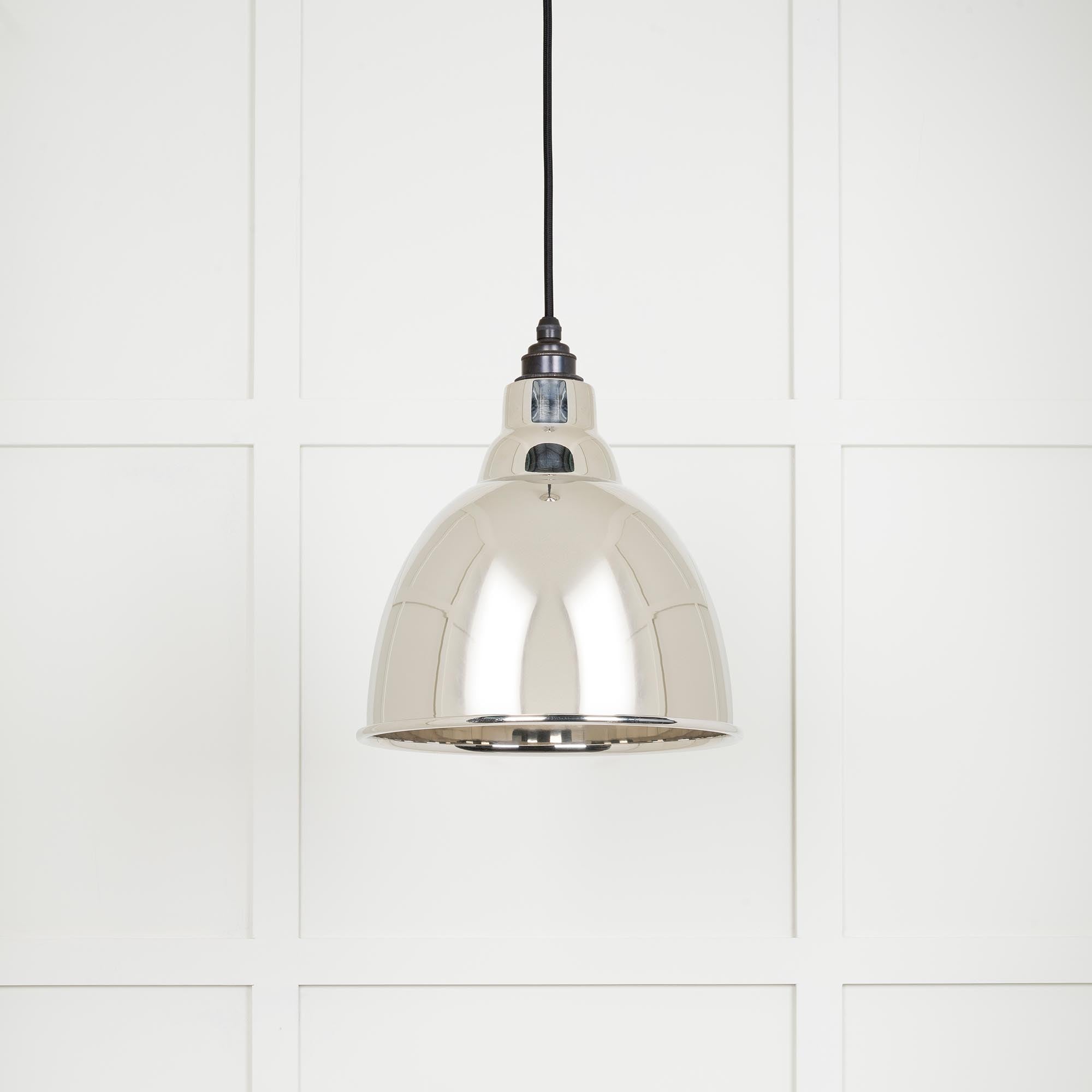 Smooth Nickel Brindley Pendant | From The Anvil - Brindley - From The Anvil - Yester Home