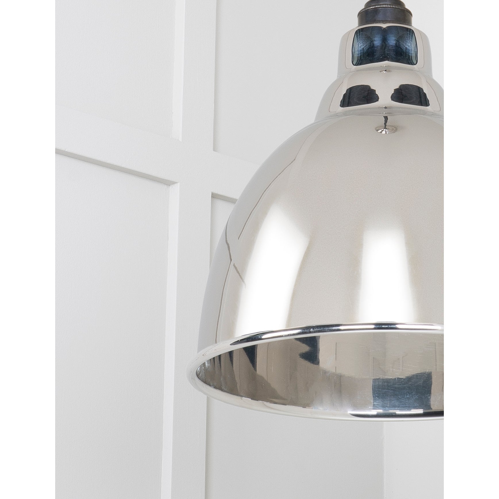 Smooth Nickel Brindley Pendant | From The Anvil-Brindley-Yester Home