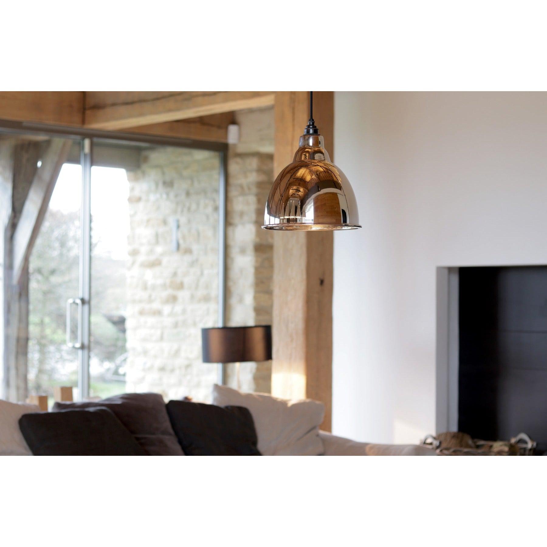 Smooth Nickel Brindley Pendant | From The Anvil-Brindley-Yester Home