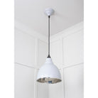 Smooth Nickel Brindley Pendant in Birch | From The Anvil-Brindley-Yester Home