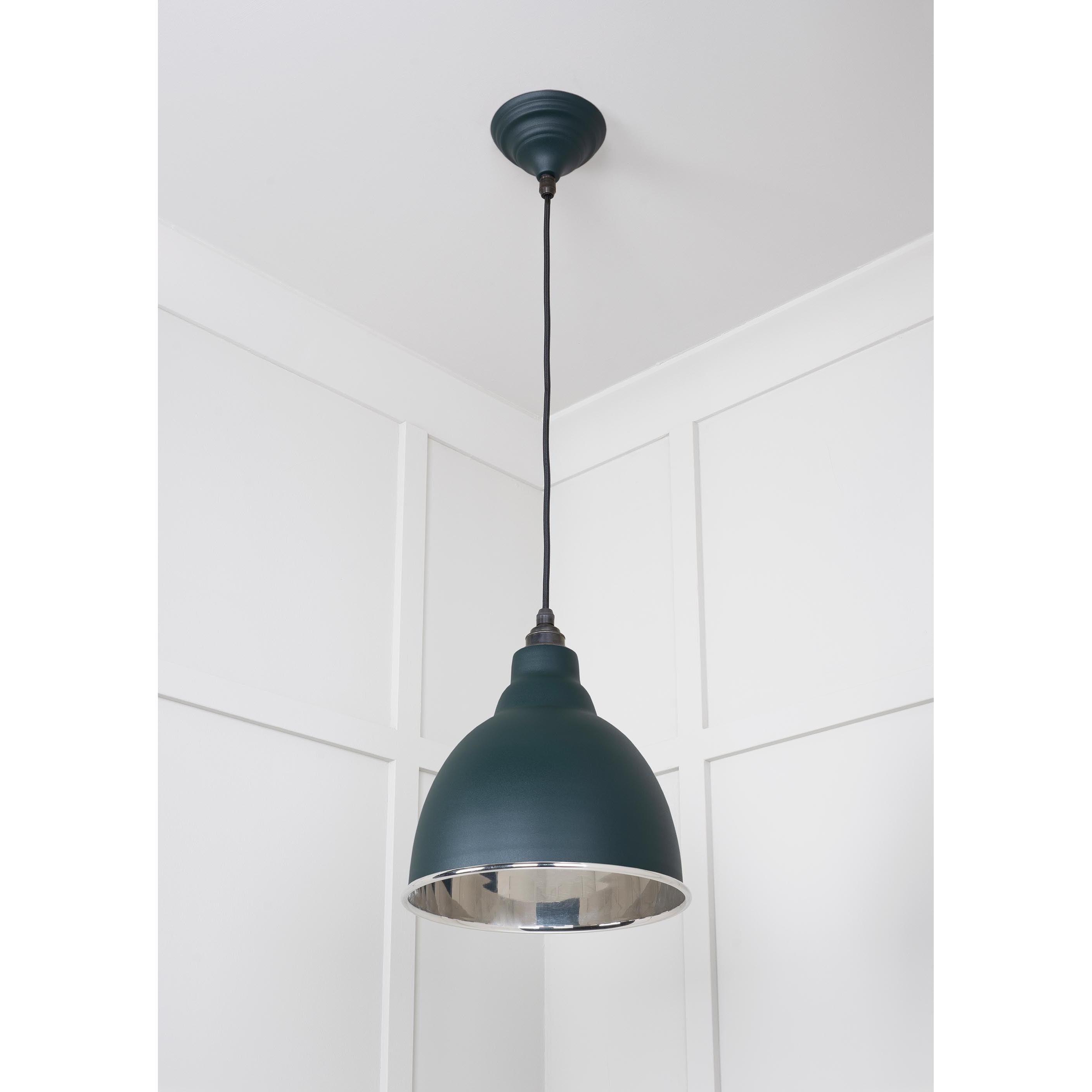 Smooth Nickel Brindley Pendant in Dingle  | From The Anvil - Brindley - From The Anvil - Yester Home