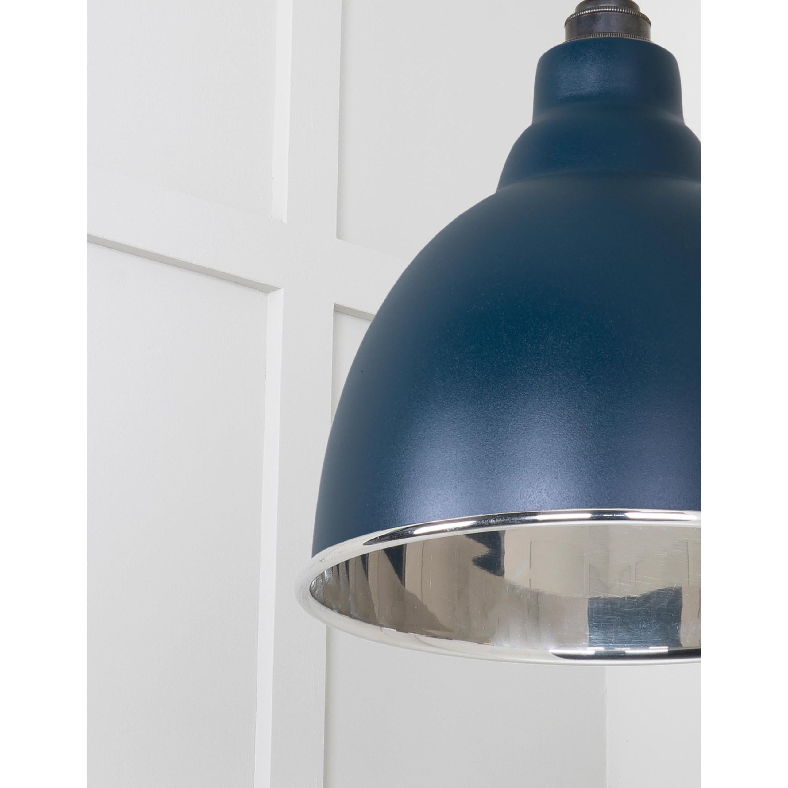 Smooth Nickel Brindley Pendant in Dusk | From The Anvil - Brindley - From The Anvil - Yester Home
