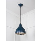 Smooth Nickel Brindley Pendant in Dusk | From The Anvil-Brindley-Yester Home