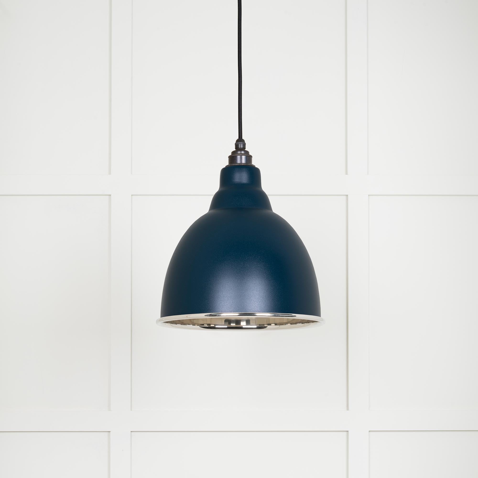 Smooth Nickel Brindley Pendant in Dusk | From The Anvil - Brindley - From The Anvil - Yester Home