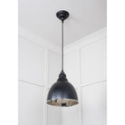 Smooth Nickel Brindley Pendant in Elan Black | From The Anvil - Brindley - From The Anvil - Yester Home