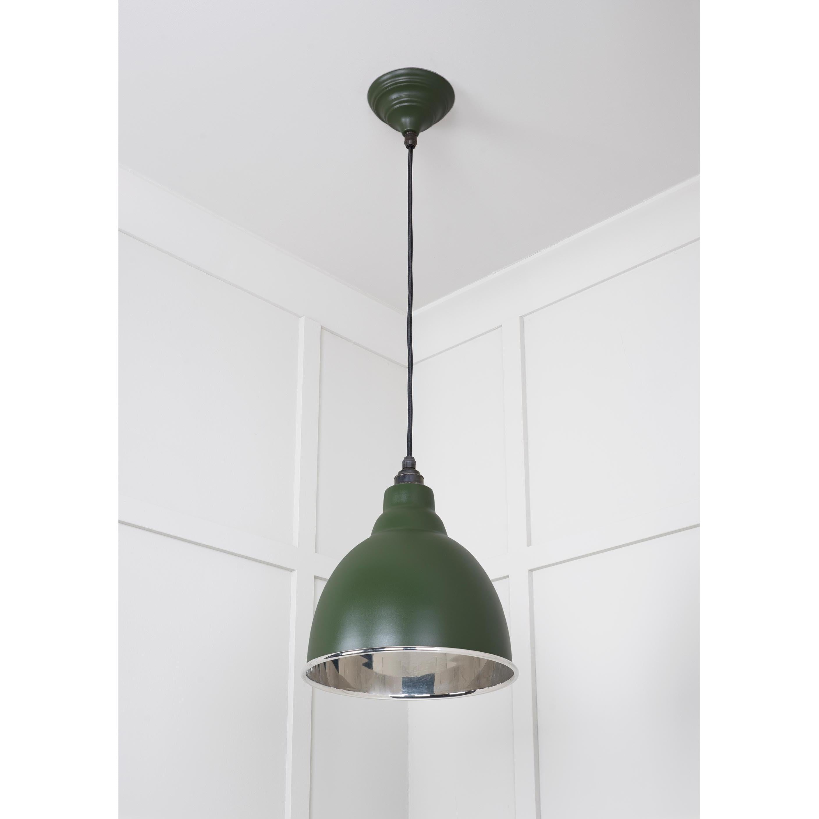 Smooth Nickel Brindley Pendant in Heath | From The Anvil - Brindley - From The Anvil - Yester Home