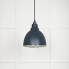 Smooth Nickel Brindley Pendant in Soot | From The Anvil - Brindley - From The Anvil - Yester Home