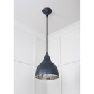 Smooth Nickel Brindley Pendant in Soot | From The Anvil-Brindley-Yester Home