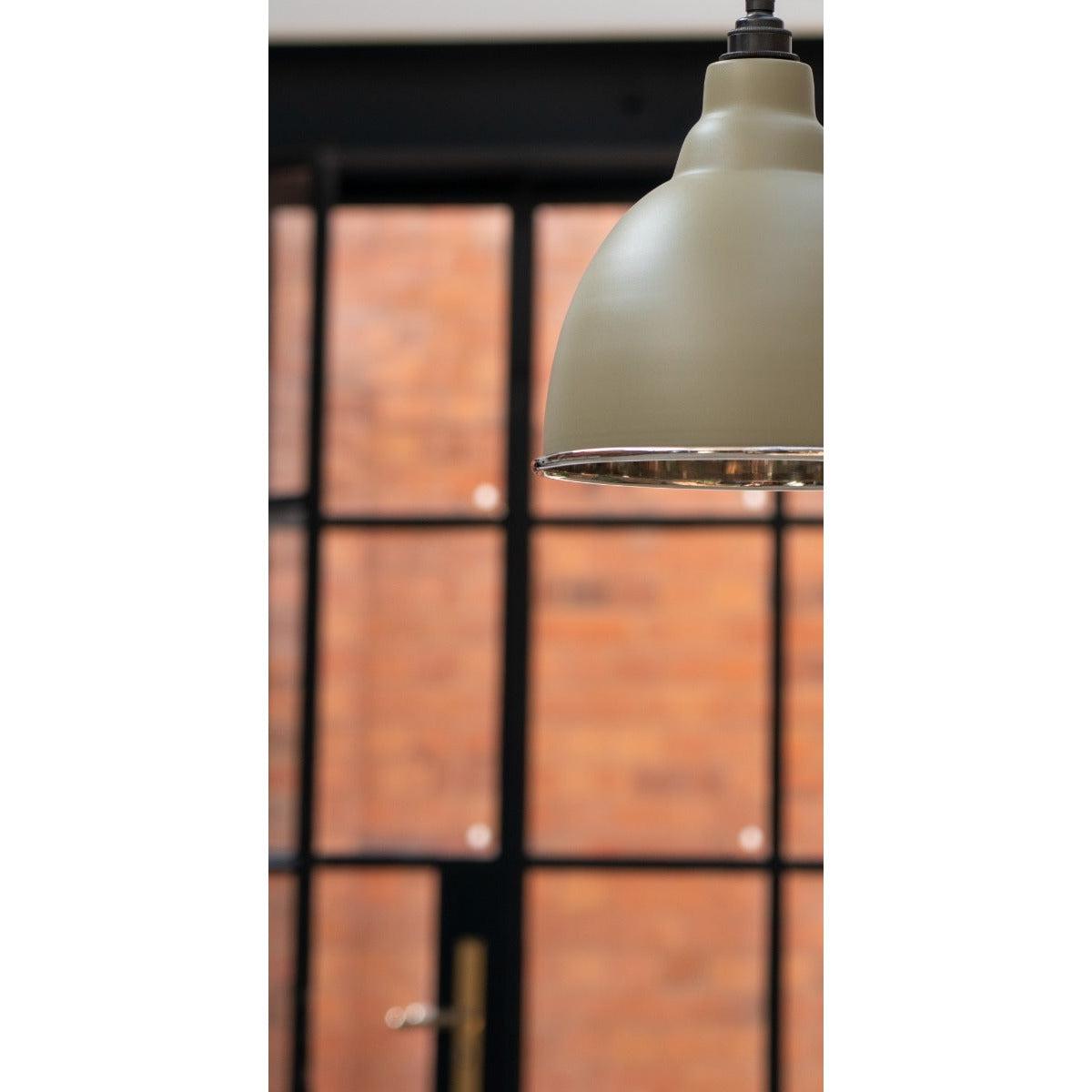Smooth Nickel Brindley Pendant in Tump | From The Anvil-Brindley-Yester Home