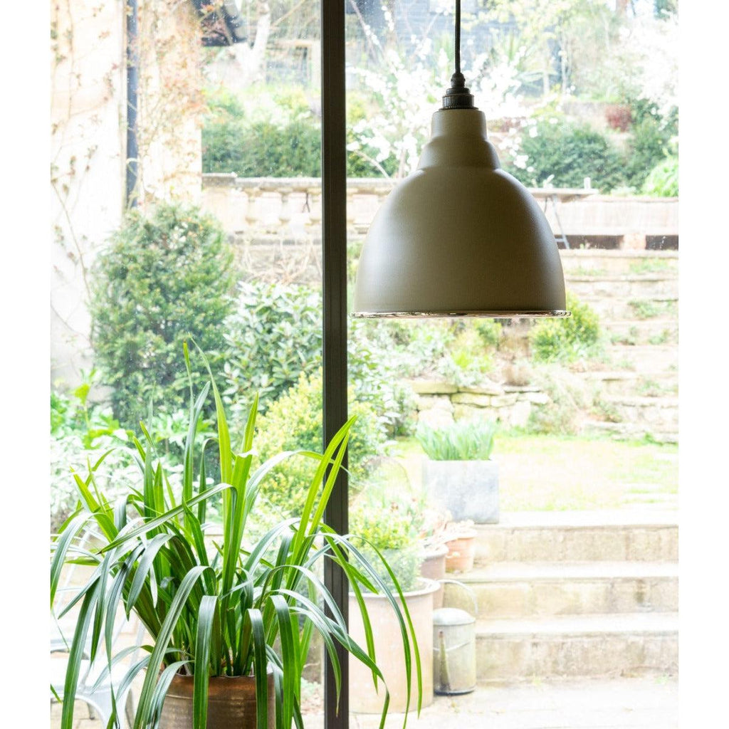 Smooth Nickel Brindley Pendant in Tump | From The Anvil