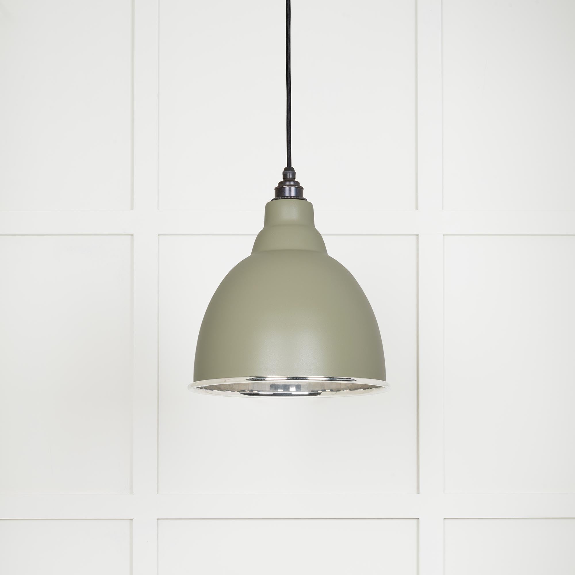 Smooth Nickel Brindley Pendant in Tump | From The Anvil - Brindley - From The Anvil - Yester Home