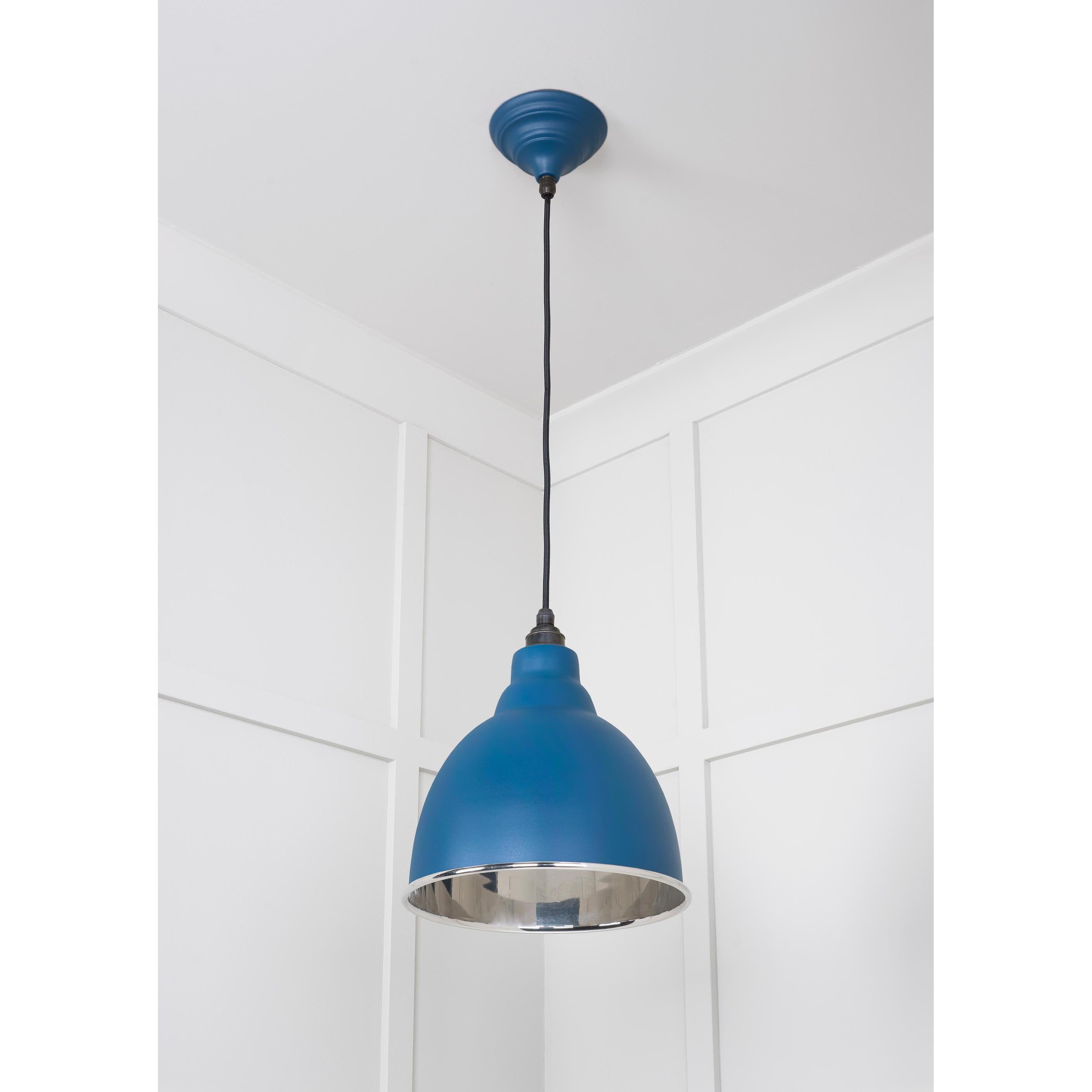 Smooth Nickel Brindley Pendant in Upstream | From The Anvil - Brindley - From The Anvil - Yester Home
