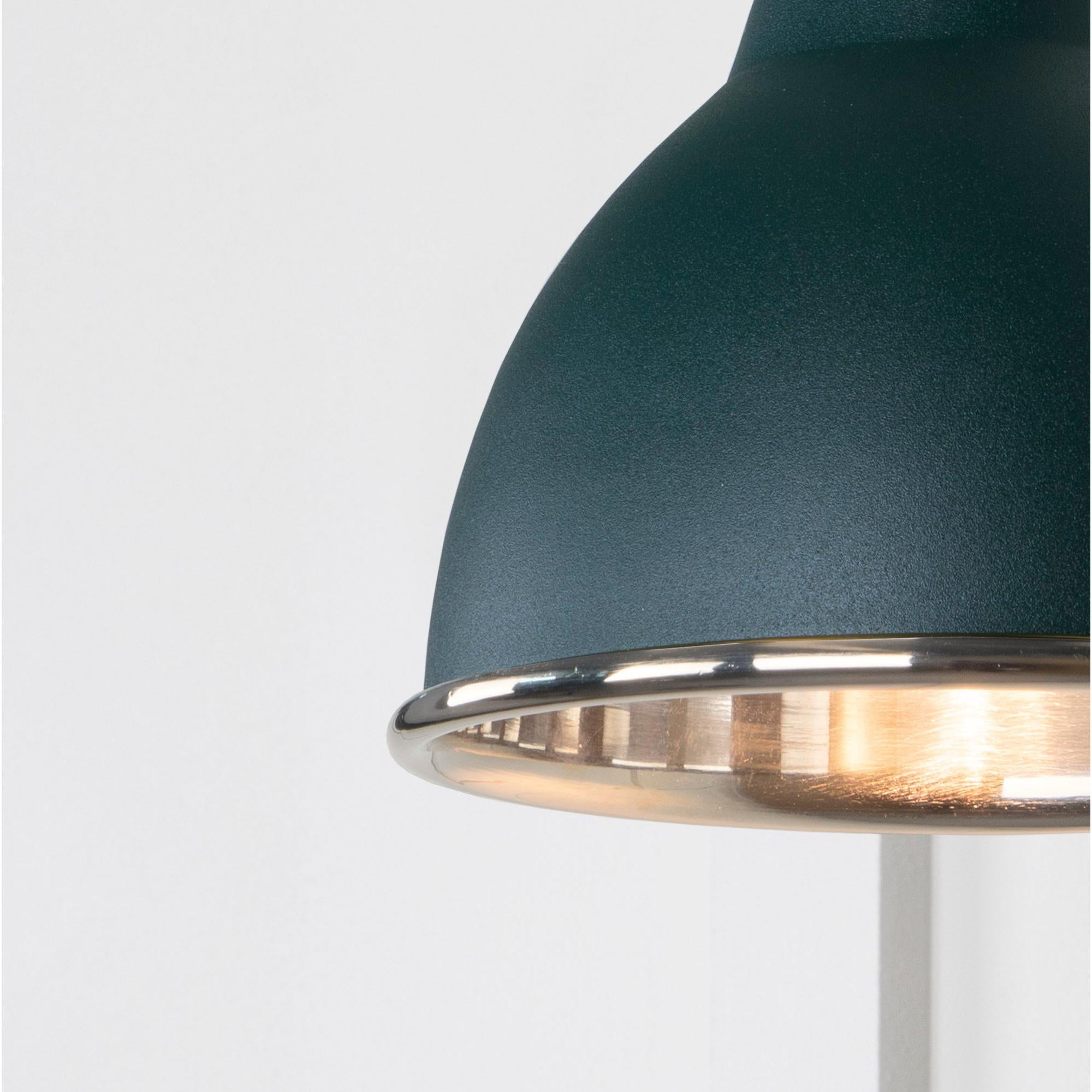 Smooth Nickel Brindley Wall Light in Dingle | From The Anvil - Wall Lights - From The Anvil - Yester Home