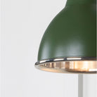 Smooth Nickel Brindley Wall Light in Heath - Wall Lights - From The Anvil - Yester Home