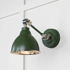 Smooth Nickel Brindley Wall Light in Heath-Wall Lights-Yester Home